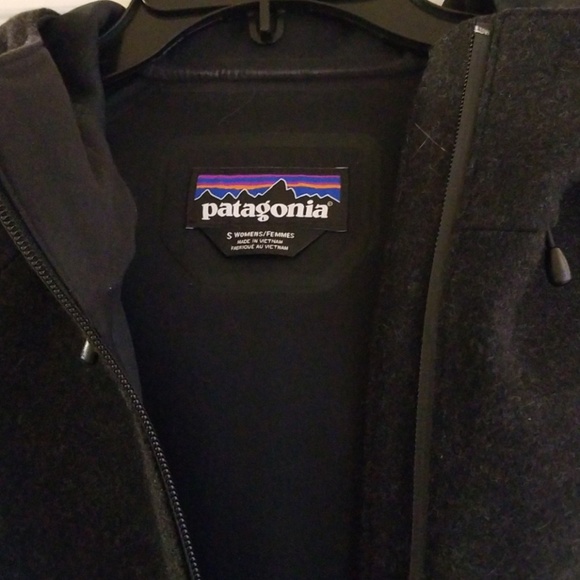 Patagonia recycled wool hooded jacket - Picture 2 of 7
